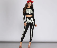 Glow-In-The-Dark-Skeleton Legging