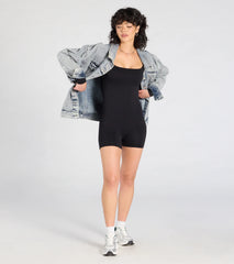 Basically Forever Long Sleeve Seamless Romper